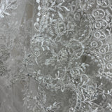 Beaded Corded Bridal Lace