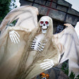 5.5 FT ANIMATED REAPER WITH WINGS