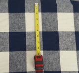 Linen Cotton Buffalo Check Yarn Dye