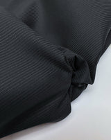 Wool Jacquard Fabric Blue Black