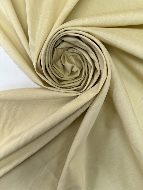 Viscose Elastane Woven Beige