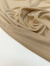 Polyamide Elastane Knitted Fabric Beige