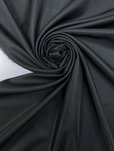 Wool Blend Jacquard Gray Black Fabric