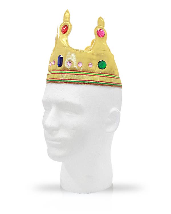 Deluxe King Costume Crown For Kids