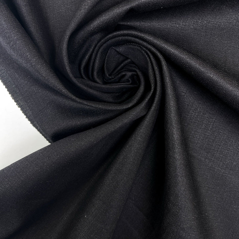 Cotton Elastane Denim Blue Black