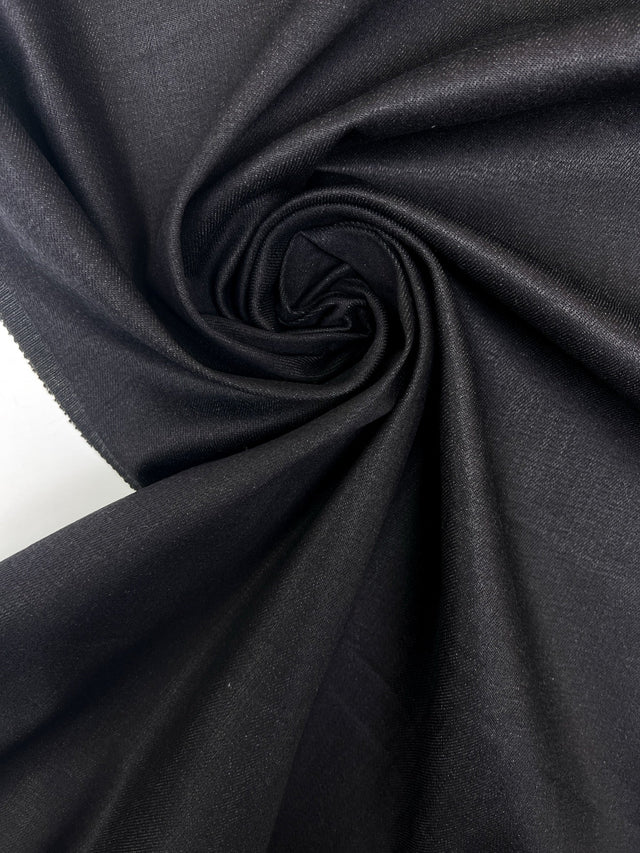 Cotton Elastane Denim Blue Black