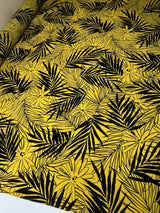Wool Floral Print Yellow