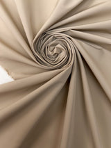 Beige Water-Repellent Polyester Fabric