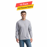 Polymesh Crew Neck - 10 Pack - 5 Oz./yd²  - 100% Polyester (Cotton Feel)