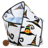 Witch Hats On Wired Ribbon 2 1/2 ''x10 yd 1 / ROLL