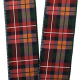 Plaid Wired Ribbon 2 1/2 '' X 10 yd - 1 / ROLL