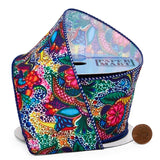 Floral Flourish Tapestry Wired Ribbon 2 1/2 '' X 10 yd - 1 / ROLL