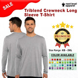 Next Level® Malibu Crewneck Long Sleeve Sweatshirt