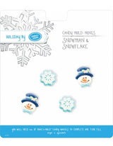 Snowman & Snowflake Minis Chocolate Mold