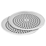 Fat Daddio's Anodized Aluminum Pizza Pans, 9" Dia. - Set of 2