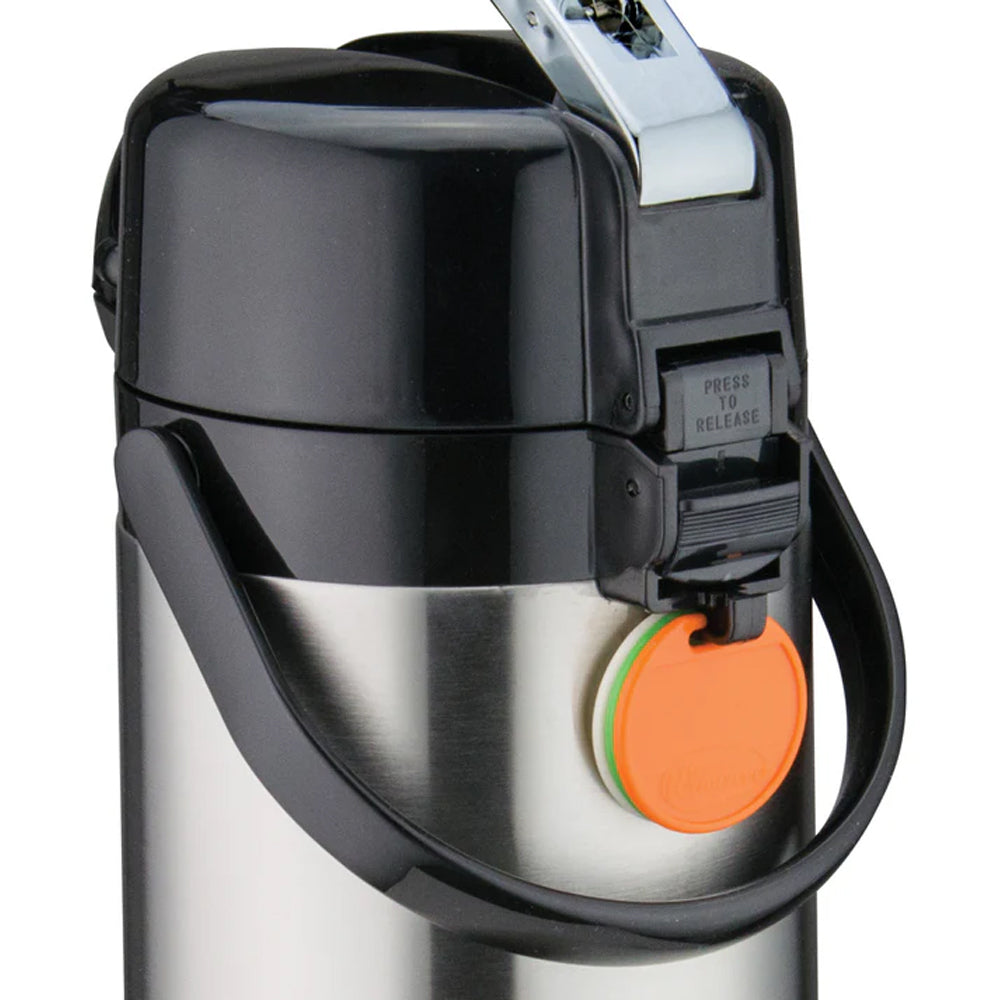 Winco APSK-730 S/S Body & Liner Lever-Top 3.0-L Vacuum Server