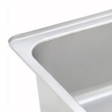 Winco Water Spillage Pan, Full Size 6" Deep