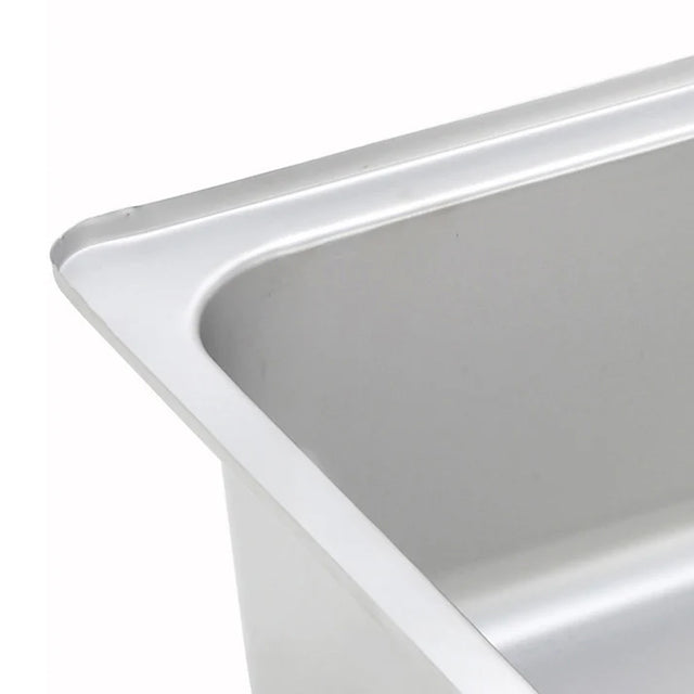 Winco Water Spillage Pan, Full Size 6" Deep