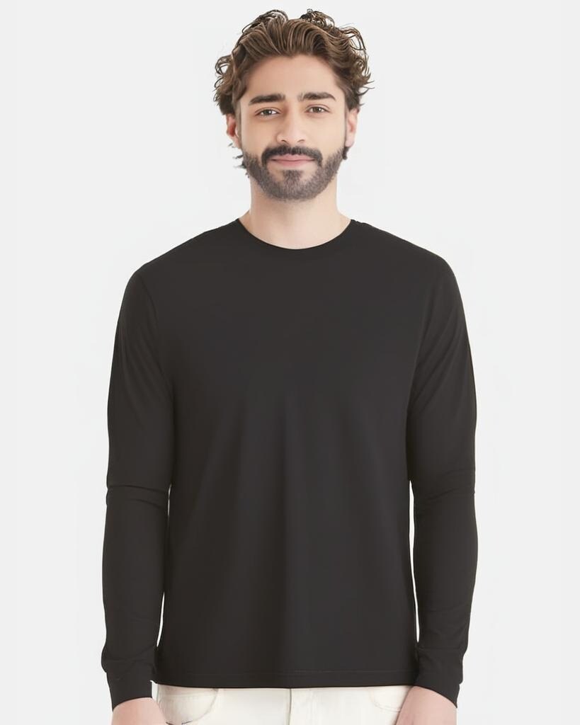 Next Level® Cotton Long Sleeve Crewneck T-Shirt