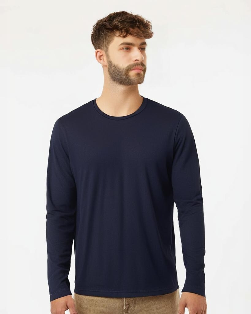 Next Level® Cotton Long Sleeve Crewneck T-Shirt