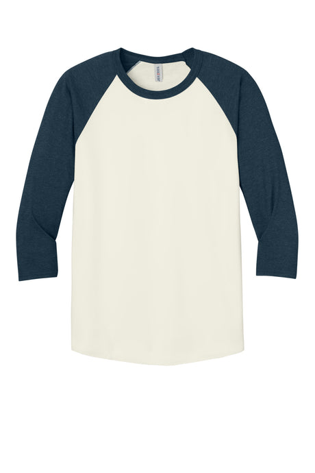 Jerzees® Unisex Premium Blend Combed Ring Spun 3/4-Sleeve Raglan