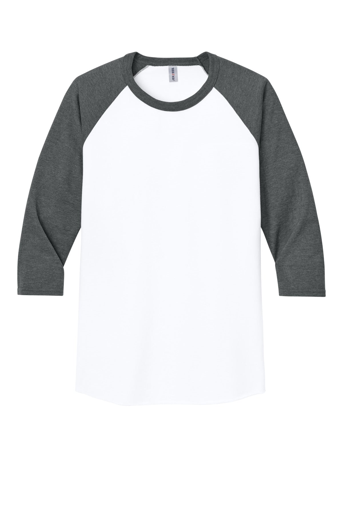 Jerzees® Unisex Premium Blend Combed Ring Spun 3/4-Sleeve Raglan