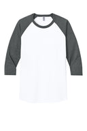 Jerzees® Unisex Premium Blend Combed Ring Spun 3/4-Sleeve Raglan