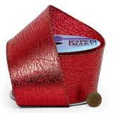 Metallic Crackle On Wired Ribbon 2 1/2 '' X 10 yd - 1 / ROLL
