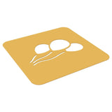Silikomart PALLONCINO Silicone Balloon Stencil, Set of 2