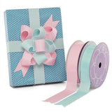 Baby Scalloped Edge Grosgrain Ribbon 1 5/8 '' x 25 yd Pink Color 1 / ROLL