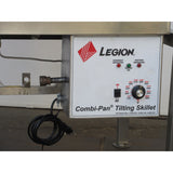 Legion CSG41-11 Insulated Gas Tilting Skillet Braising Pan, 49 Gallon, Used Excellent Condition
