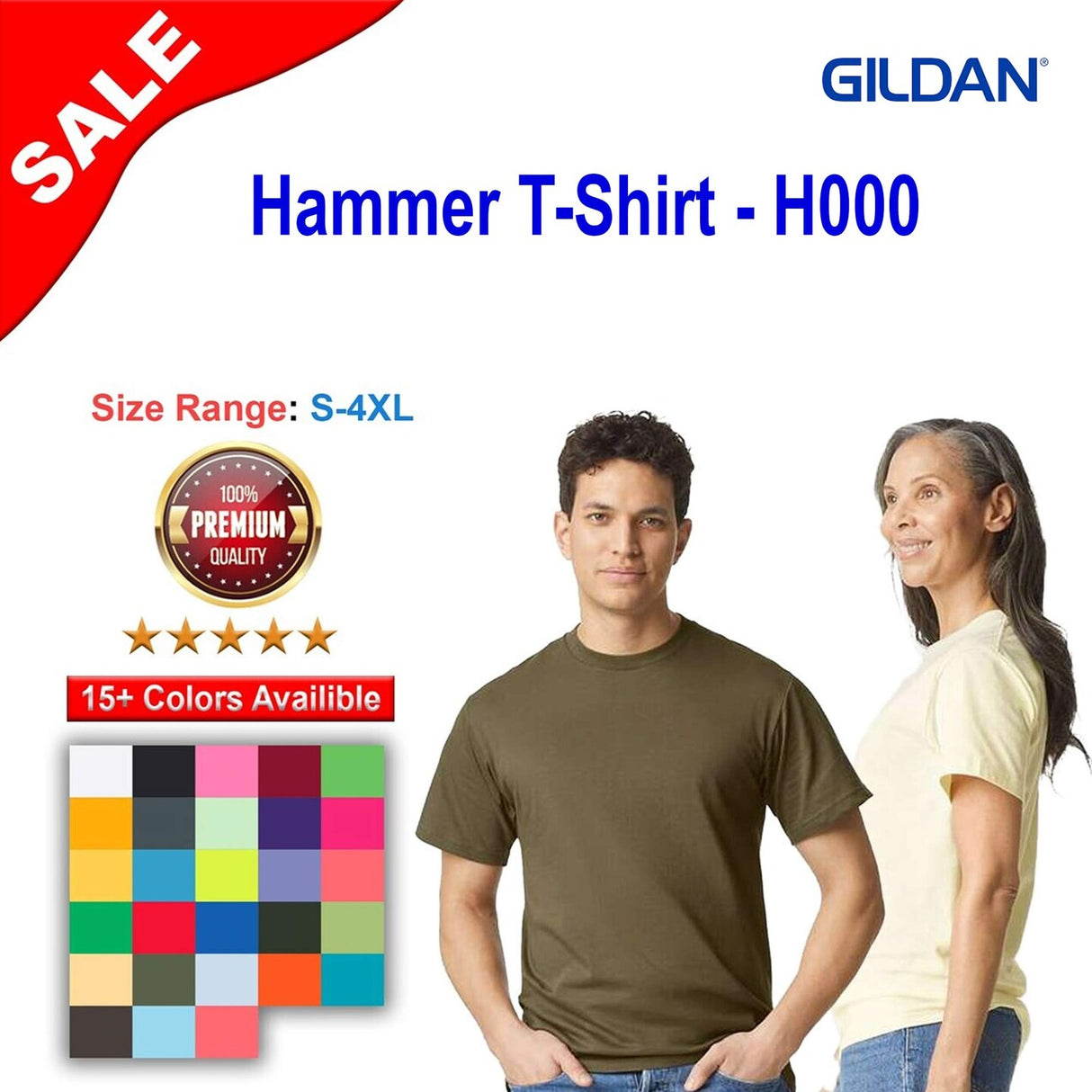 Gildan® Hammer Short Sleeve Crewneck T-Shirt