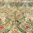 P Kaufmann Outdoor Summer Medallion Leaf Green Spun Polyester Fabric - Leaf Green Medallion Pattern, 54" Width (1 Yard)