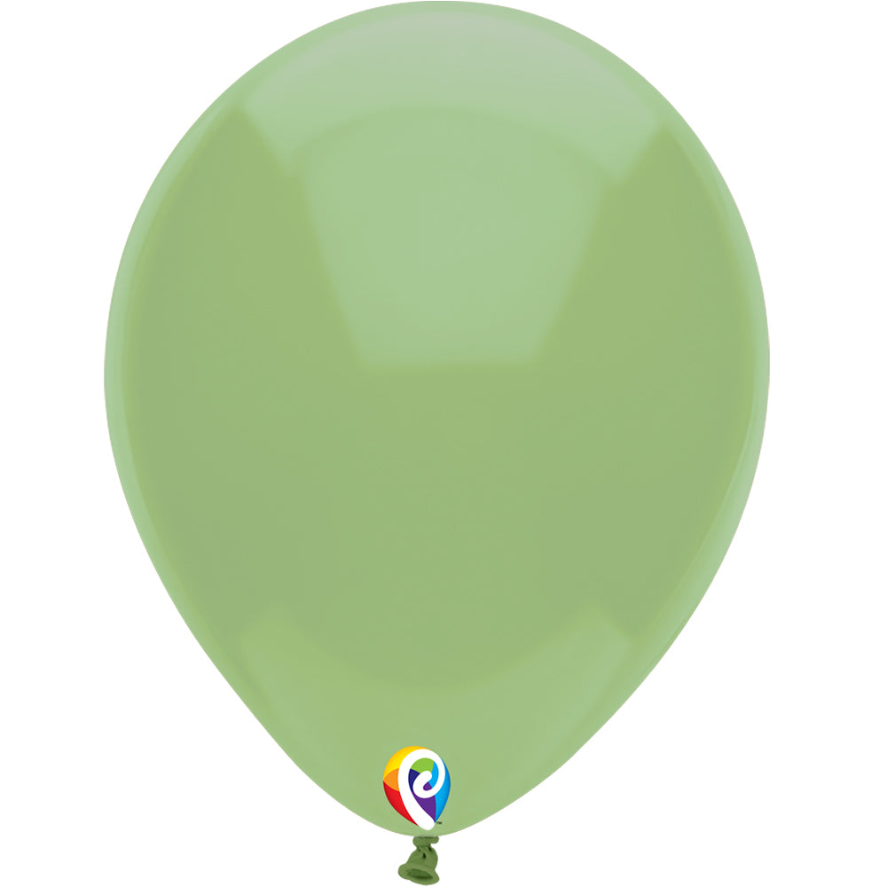 12 Inch Latex Balloons Cactus Green