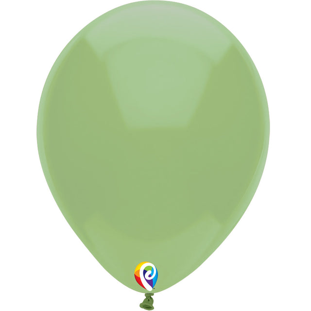 12 Inch Latex Balloons Cactus Green