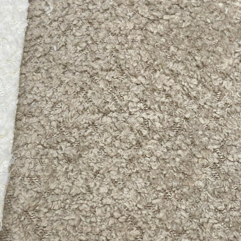 Robert Allen Boucle Polyester Fabric - Camel Sand Boucle, 54" - 56" Width (1 Yard)