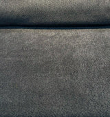Robert Allen Boucle Charcoal Polyester Fabric - Charcoal With Black Background, 54"-56" Width (1 Yard)
