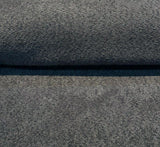 Robert Allen Boucle Charcoal Polyester Fabric - Charcoal With Black Background, 54"-56" Width (1 Yard)
