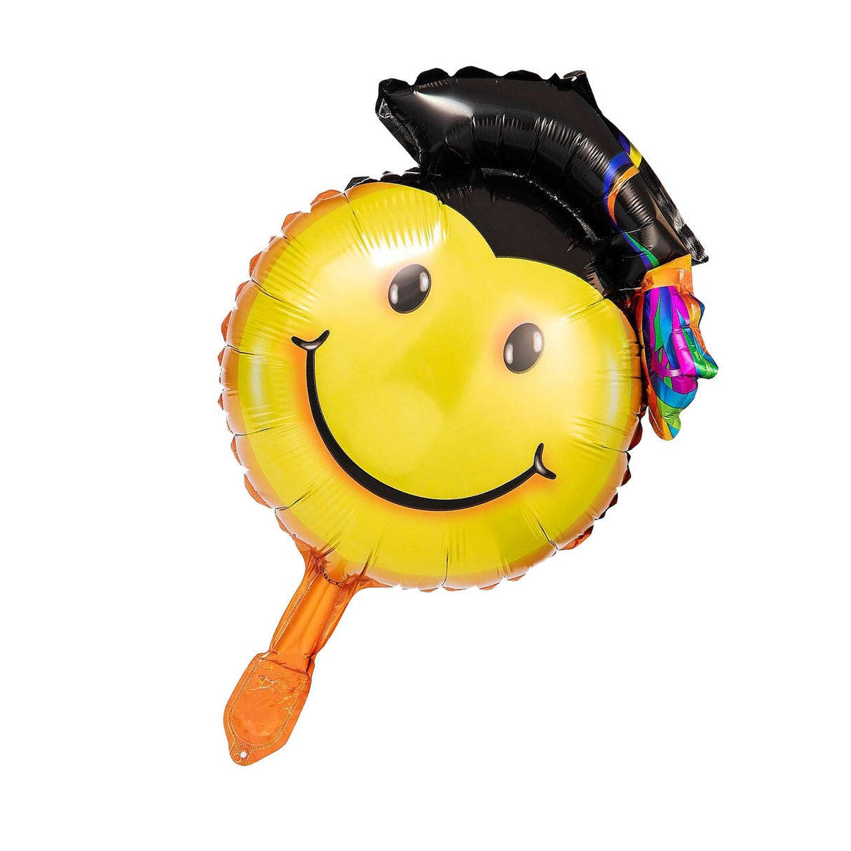 Creative Converting Graduation Smiley Face Foil Balloons – 3ct