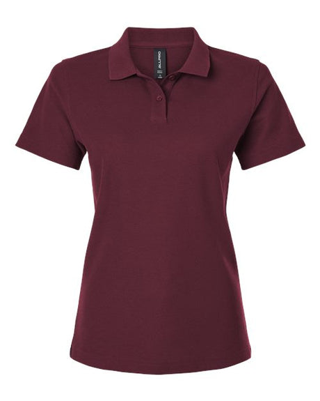 AllPro® Women’s Essential Pique Polo Shirt Poly-Cotton Comfort