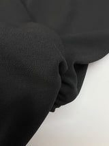 Cotton Stretch Knit Fabric Black