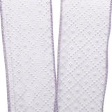 Diamond Dots Organza Wired Ribbon X -