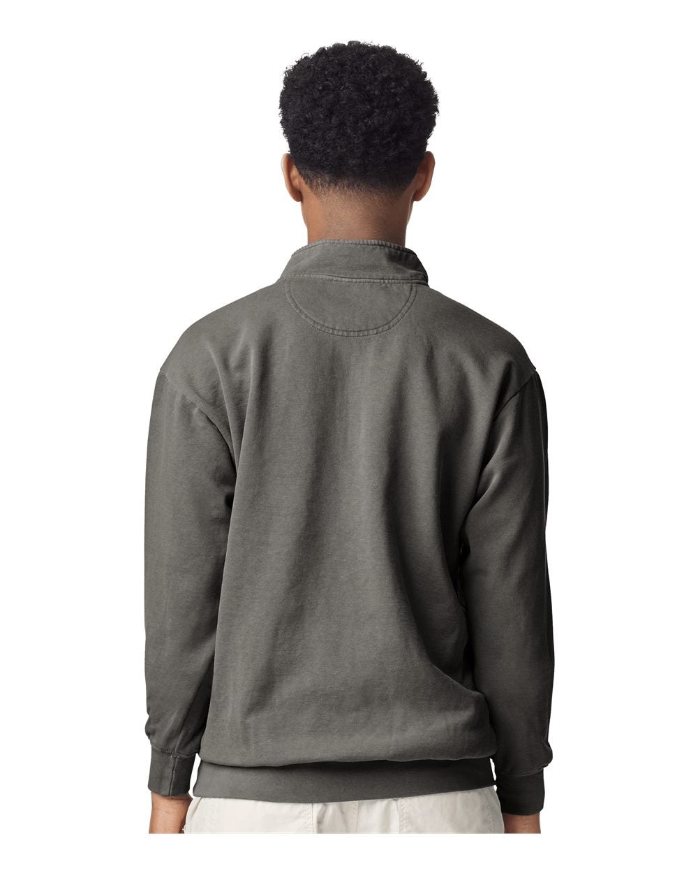 Comfort Colors® Garment-Dyed Quarter Zip Sweatshirt