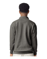 Comfort Colors® Garment-Dyed Quarter Zip Sweatshirt