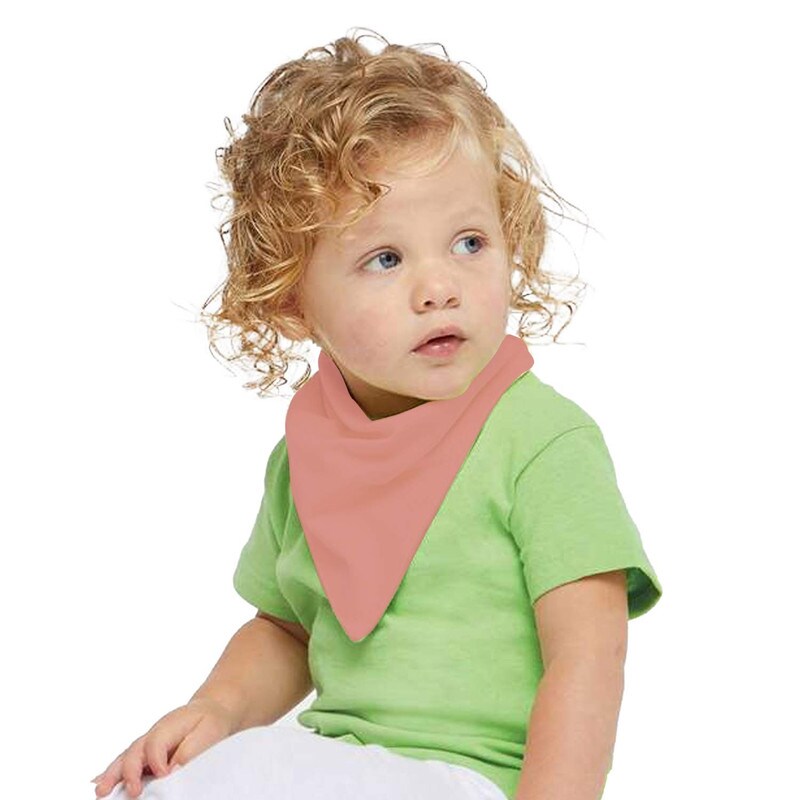RADYAN® Infant Cotton Jersey Bandana Bib