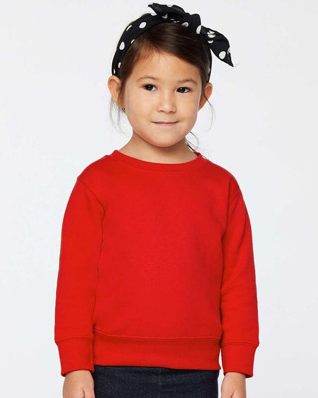 RADYAN® Toddler Fleece Crewneck Sweatshirt - 3317