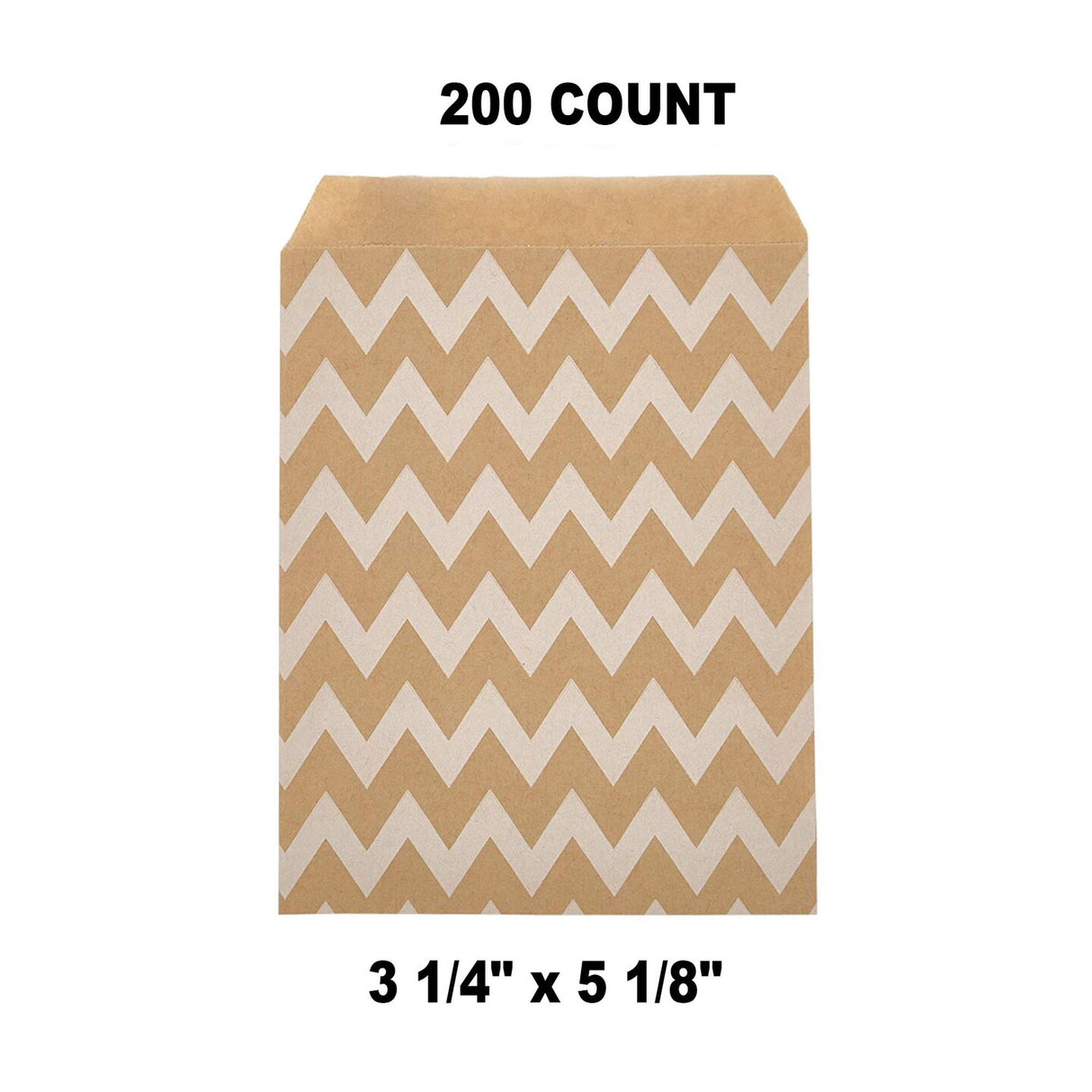 Compact White Paper Merchandise Bags 3 1/4" x 5 1/8"