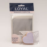 Loyal Bakeware Resealable Cookie Bag, 8" x 6" - Pack of 100