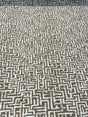 Octavia Mushroom Geometric Boucle Upholstery Fabric - Mushroom Taupe Geometric, 56" Width (1 Yard)