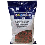 Red and Green Peppermint Candy Crunch - One Pound Bag